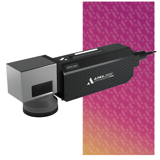 Apex 200 Laser — один из самых мощных и инновационных лазерных маркеров в отрасли.