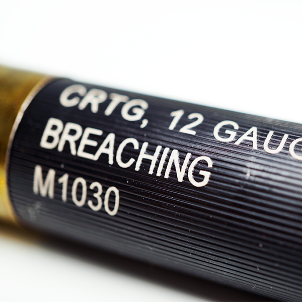 12 gauge breaching cartridge