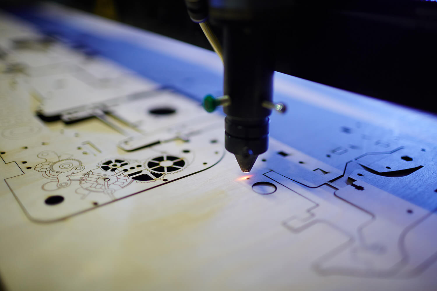 Laser Cutting a Wooden Prototype