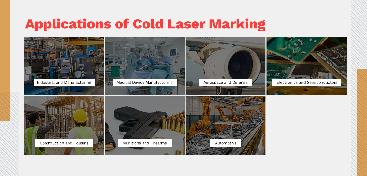 Applications of Cold Laser Marking